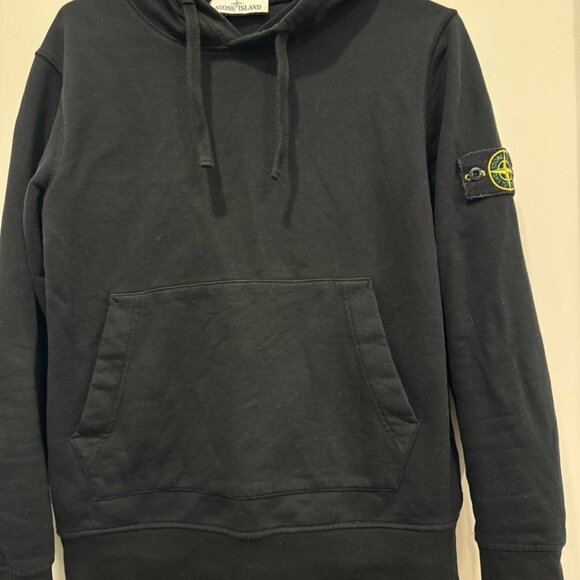 Stone Island Men's Black Hoodie M - Picture 1 of 5